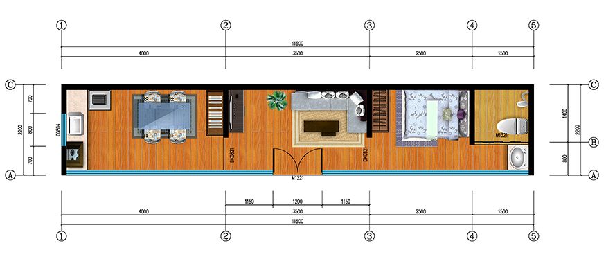 40TF Apple Cabin