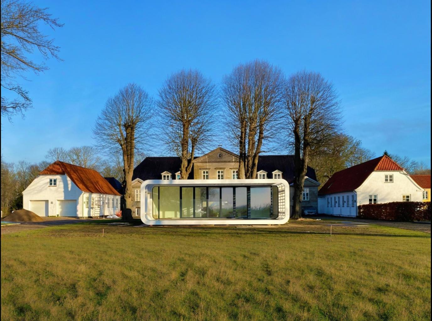 New trend of future human settlement: Apple cabin prefabricated houses, creating an ideal smart life