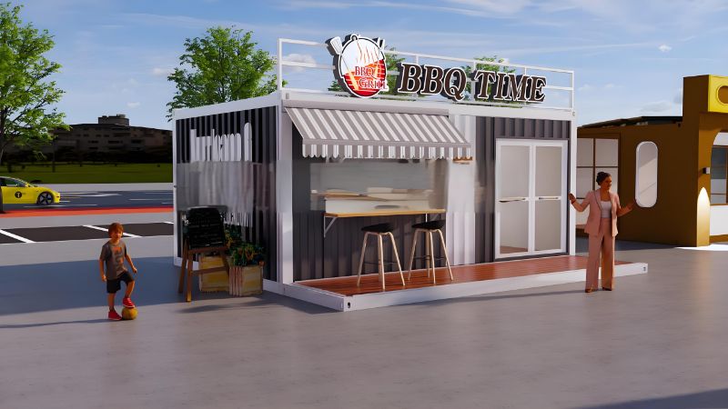 Creative Container Mobile House