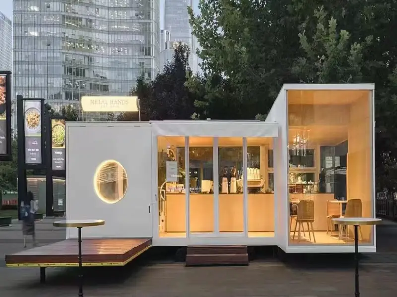 How SXKON's Milk Tea Shop Creative Container Mobile House Transformed a Business