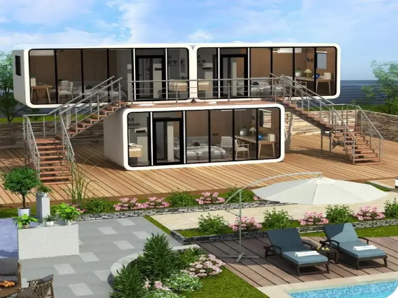 SXKON 40FT Apple Cabin – A Transformative Experience in Modular Living