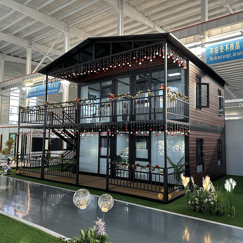 SXKON 2-story Flat roof expandable folding house