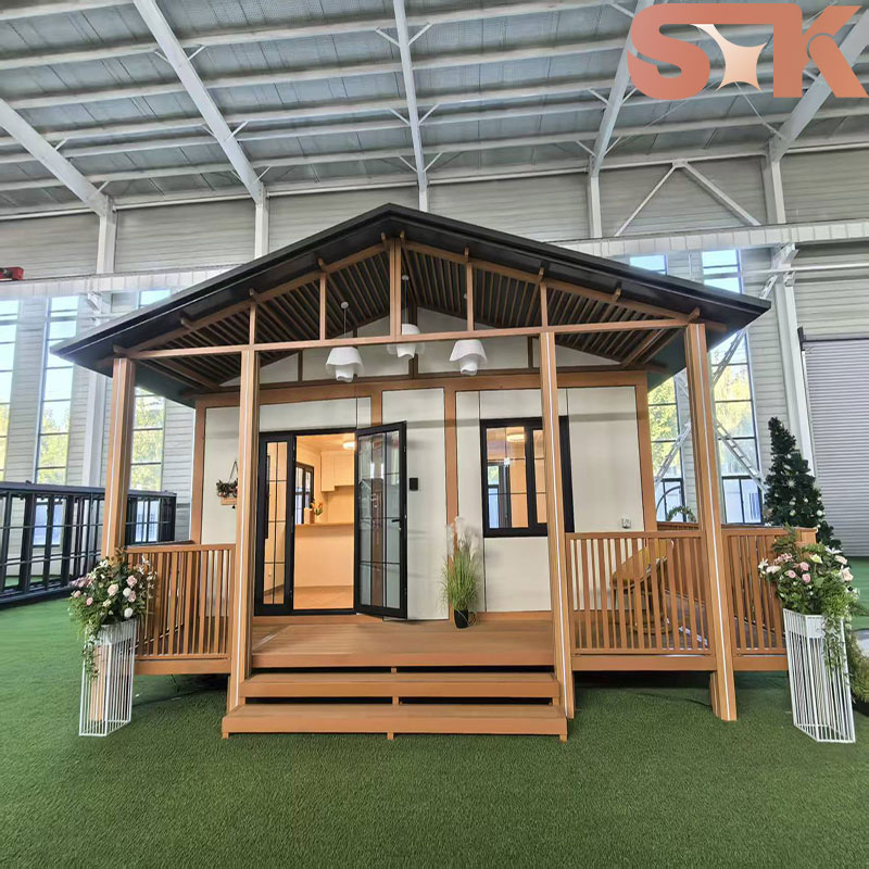 SXKON 20FT Flat Roof Expandable Folding House