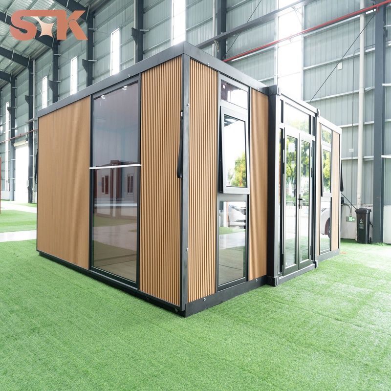 How the 20ft Expandable Container House with Glass Walls Is 